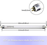 coospider-repta 6 Pack 32050 Replacement Bulbs for DynaTrap DT2000XLP DT2000XL DT3012, F6T5/BL DynaTrap 1 Acre Mosquito & Flying Insect Trap Replacement UV Bulb, Bug Zapper Replacement Bulb