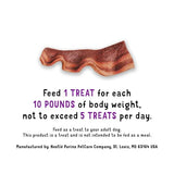 Purina Beggin' Strips Dog Treats, Original With Bacon Flavor - (Pack of 2) 26 oz. Pouches