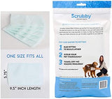 No Rinse Pet Wipes, Rinse Free Shampoo Mittens for Dogs and Cats, Bath Wipes for Bathing and Washing Pets, Hypoallergenic No Rinse Wash Mitt for Grooming, Lather Wipe Dry - 15 Pack
