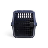 EveryYay by Petco 2-Door Pet Kennel Small 23" L X 15.4" W X 15.8" H Navy & Grey