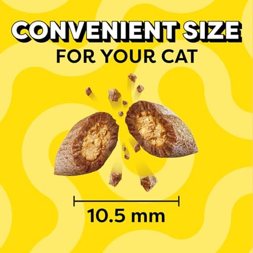 Temptations Classic Crunchy and Soft Cat Treats Savory Salmon Flavor, 48 oz. Bag