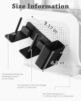 Cup Organizer for Ninja Slushie Machine FS301 & FS300-3-in-1 Side-Mounted Holder for Cups, Lids & Straws - Accessories for Ninja Slushie Machine