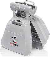 DogBuddy Pooper Scooper, Portable Dog Pooper Scooper, Poop Scooper for Small and Large Dogs, Pooper Scooper with Bag Attachment, Leash Clip and Dog Waste Bags Included (Large, Mist)