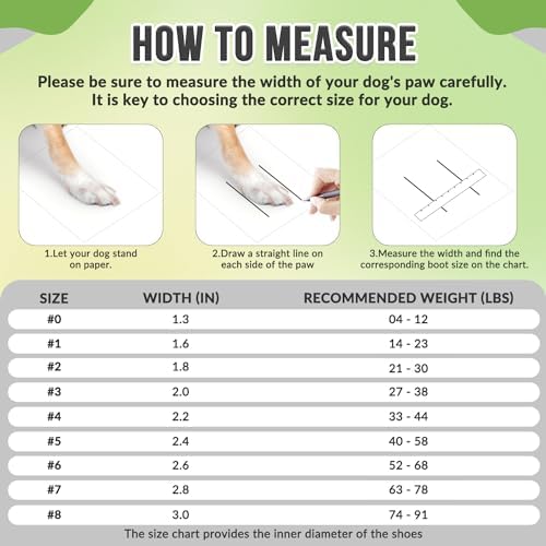 SlowTon Dog Shoes for Large Small Medium Dogs - Breathable Dog Boots for Summer Hot Pavement, Paw Protector for Outdoor Walking Winter Snow, Anti-Slip Rubber Dog Booties for HardFloor (Army Green, 3)