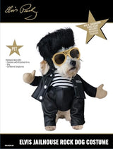 Elvis Presley, Jailhouse Rock Costume, Large for Small/Medium Dogs