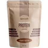 UpNourish Plant-Based Protein Meal Replacement Shake! Keto, Vegan-Friendly Lifestyles. Gluten & Dairy-Free Smoothie with Essential Vitamins, Minerals, and Low Carbs - Peanut Butter, 15 Servings
