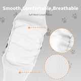 Belly Bands for Male Dogs(5 Pack),Washable Reusable Extra Large Dog Diapers Male Leakproof Doggie Belly Wrap,XXL