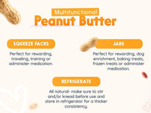 Load image into Gallery viewer, Relax Rover Buddy Budder (Stress + Anxiety), 100% Natural Dog Peanut Butter, Dog Supplment, Made in USA 17oz
