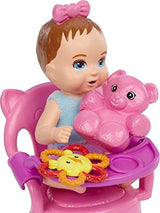 Barbie Skipper Babysitters Inc Baby Small Doll & Accessories, First Tooth Playset with Appearing & Disappearing Tooth