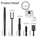 SIUSIO 41Pcs Nail Magnet Tool Set Cat Eye Gel Nail Polish Magnet Wand Magnetic Nail Polish Cat Eye Magnet for Nails Cat Eye Magnets Sticks Nail Design Tools Nail Art Accessories
