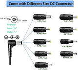 TKDY 19V 3.42A Laptop Charger Adapter, 19V DC Power Supply Compatible with 19 Volts Asus Gateway Toshiba HP Laptop Computer Accessories LG Samsung Monitor JBL Speaker.