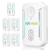 2024 Upgraded Ultrasonic Pest Repeller, Indoor Pest Repellent 6 Packs, Electronic Plug in Pest Control for Roach, Ant, Rodent, Mouse, Bugs, Mosquito, Spider Repellent for House, Garage, Warehouse