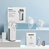 Portable Nebulizer - Mini Nebulizer Machine,Handheld Nebulizer for Breathing Problems,Nebulizer for Travel and Household Use with 1 Set Accessories