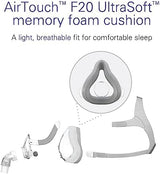 ResMed AirFit F20 Cushion - Full-Face CPAP Mask Cushions Replacement - CPAP Supplies & Accessories - Small