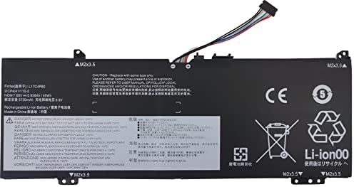 L17C4PB0 81EM L17M4PB0 Battery Replacement for Flex 6 6-14 6-14IKB 6-141KB 6-14ARR, IdeaPad 530S 530S-14IKB 530S-141KB 530S-14ARR 530S-15IKB 530S-151KB for Air 14 Yoga 530 141KB 14ARR Laptop