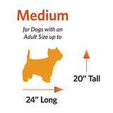 MidWest Homes for Pets Medium QuietTime MAXX Ultra-Rugged Dog Bed, Water & Odor Resistant, Bolstered Edge, Non-Slip Bottom, Fits 30-inch Crates, Black