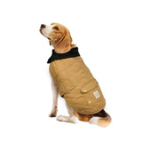 Best Furry Friends Duck Canvas Coat for Dogs, Khaki, Medium