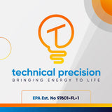 TECHNICAL PRECISION - Replacement Bulbs for Kichler Lighting 10574CLR by Technical Precision - 18W 12V Xenon Bulb - T5 Wedge Base Landscape Light Bulbs - 2800K Warm White - 10 Pack