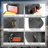 Shoulder Bag Carry Case for Bose S1 Pro+ Portable Bluetooth Speaker PA System and Microphones, Transmitters, Tablet, Power Cord Accessories
