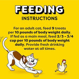 Temptations Jumbo Stuff Crunchy and Soft Cat Treats Tasty Chicken Flavor, 5.3 oz (Pack of 10)