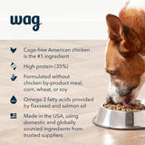 Amazon Brand - Wag Dry Dog Food Grain-Free Chicken & Lentil Recipe, High Protein (4 lb bag)