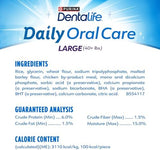 Purina Dentalife Daily Oral Care Chicken Flavor Large Breed Dog Dental Chews - 7 ct. Pouch