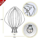Attachments Accessories fit for Kitchenaid 4.5 QT Stand Mixer K45WW Wire Whip K45DH Dough Hook K45B Coated Flat Blade Paddle K45 K4SS K45SS KSM75 KSM90 KSM95 KSM100 KSM103 KSM110 KSM150PS prime&swift