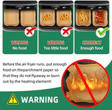 Air Fryer Liners Disposable for Ninja DZ071 Foodi 7-QT 11QT DualZone FlexBasket/Instant 9 Qt Air Fryer, 150PCS Rectangle Airfryer Liners,Air Fryer Parchment Paper Liners,Air Fryer Accessories