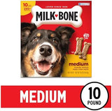 Milk-Bone Original Dog Treats Biscuits for Medium Dogs, 10 Pound