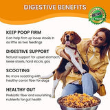 Olewo Original Carrots for Dogs – Fiber for Perfect Poop, Dog Food Toppers for Picky Eaters, Natural Skin & Coat Support, Multivitamin, Probiotics for Digestive and Gut Health, 5.5 lbs