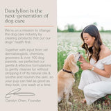Dandylion Soft Paws | Paw Lotion with Brush | Dog Paw Balm Hydrating Alternative | Vet-Approved, Lick-Safe & Fragrance-Free | pH-Balanced for Itchy, Dry, Cracked Paws, Small & Large Dogs 0.6 fl oz