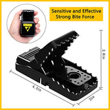 Mouse Traps,Small Mice Traps That Work, Humane Mouse Traps with Detachable Bait Cup, Mouse Catcher Quick Effective Reusable and Safe for Families -12 Pack
