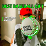 SPARK CATCH Light Up Baseball, Glow in The Dark Baseball, Sports Gear Accessories Gifts for Boys 8 9 10 11 12 13 14 15 Years Old, Kids Teens All Ages Gift Ideas