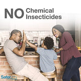 Safer Brand Home SH500SR Indoor Fruit Fly Trap – Ready-to-Use, Non-Staining, No synthetic Insecticides – 2 Traps, Blue