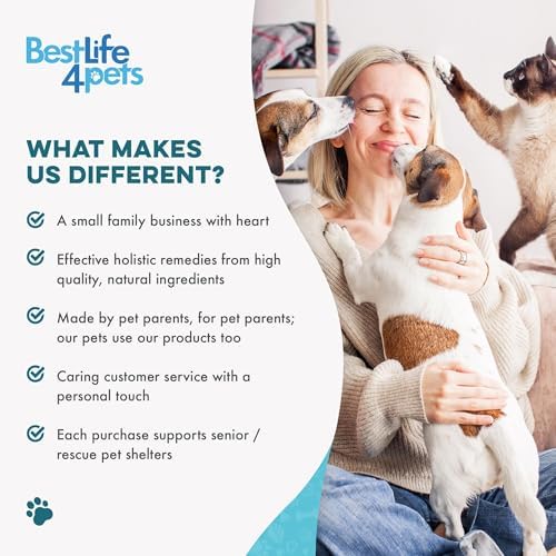 Cat Dental Care & Bad Breath Remedy, Natural Oral Health for Cats Teeth, Mouth, Gums, Daily Cat Breath Freshener, Plaque and Tartar Control Help Gingivitis and Stomatitis, Easy to Use 400 Tiny Pills