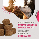 Paws & Pals Glucosamine Chondroitin MSM for dogs 240 Count, Hip and Joint Mobility Soft Chews Supplement, Pain & Inflammation Relief for all breeds - Maximum Strength, Treats Hip Dysplasia & Arthritis