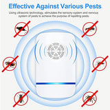TIMIROYA Ultrasonic Pest Repeller Plug in, 6 Pack Indoor Pest Repeller for Insects Roaches Mouse Rodents Mosquitoes