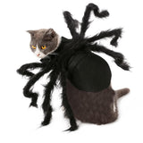 TITA-DONG Halloween Tarantula Costumes, Spider Dog Costume, Artificial Spider Legs, Plush Spider Clothes for Halloween Decorations Accessories(M)