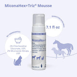 MiconaHex+Triz Mousse, 7.1 oz