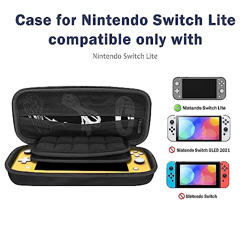 Flowers Switch Case For Nintendo Switch OLED/Switch LITE/Switch Accessories, Cute Carry Protective Bag, Travel Game Console Cases, Controller Hard Shell Holder 20 Cartridge Slot J69