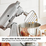 KitchenAid Stainless Steel Mixer Accessories Bundle with Pastry Beater