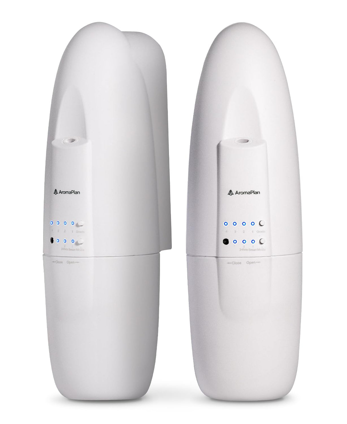 AROMAPLAN Portable Diffuser - 2 Pack - Up to 500 Sq. FT Coverage - Nanotechnology Plug in Oil Diffuser for Essential Oils -for Home and Office - Wall Silent & Waterless Oil Diffuser (White)