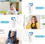 Portable Nebulizer - Includes 1 Set Accessories,Nebulizer with Auto Clean Mode for Kids Adult Family & Travel Use