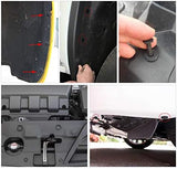 GOOACC Universal Plastic Fender Clips,200 Pcs Push Bumper Fastener Rivet Clips with 6 Size Auto Body Retainer Clips Bumpers,Car Fender Replacement for GM, Ford & Ch