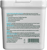 Vet's Best Dental Care Finger Wipes for Dogs, Plaque & Tartar Remover For Teeth, Dog Dental Care Freshens Breath, Teeth Cleaning Finger Wipes for Dogs & Cats, Dog Wipes, Pet Wipes For Cats, 50 Count