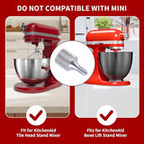 2Pack Stainless Steel Mixer Knob Thumb Screw Attachment and 4Pack Stainless Steel Spring and Washer Kit Compatible with Kitchenaid Mixer Parts Accessories