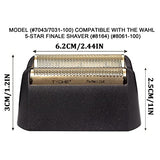 3 Pack Professional Shaver Shaper Replacement Super Close Gold Foil and Cutter Bar Assembly, Super close Shaving for Professional Barbers and Stylists,Compatible with Wahl 5