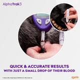 AlphaTrak 3 Test Strips for Use with AT3 Blood Glucose Monitoring System for Cats, Dogs, and Horses, 50 Count