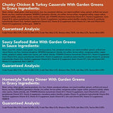 Purina Friskies Indoor Cat Food 24ct VP - (Chicken and Turkey Casserole, Saucy Seafood Bake, Homestyle Turkey Dinner) - (Pack of 24) 5.5 oz. Cans