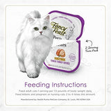 Purina Fancy Feast Gourmet Pate Wet Cat Food, Petites Tender Turkey Entree - (Pack of 12) 2.8 oz. Tubs